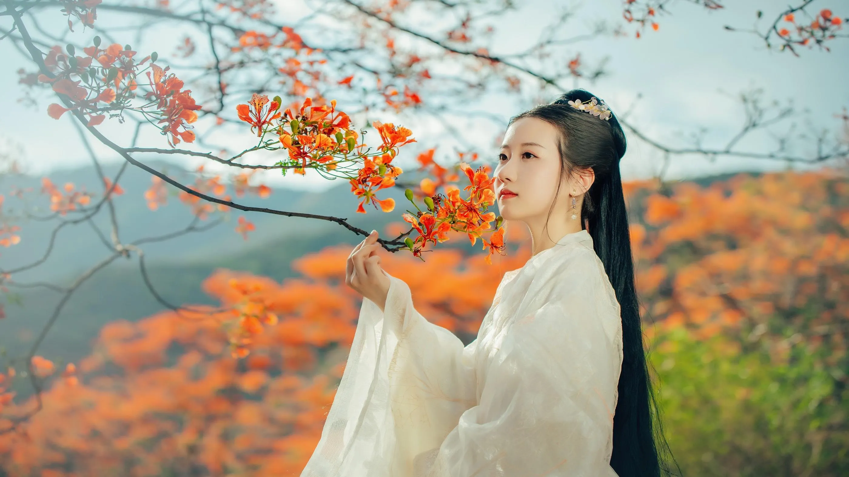 [艺图语] 2022.05.28 凤凰花开 粥米饭 [26P]插图3